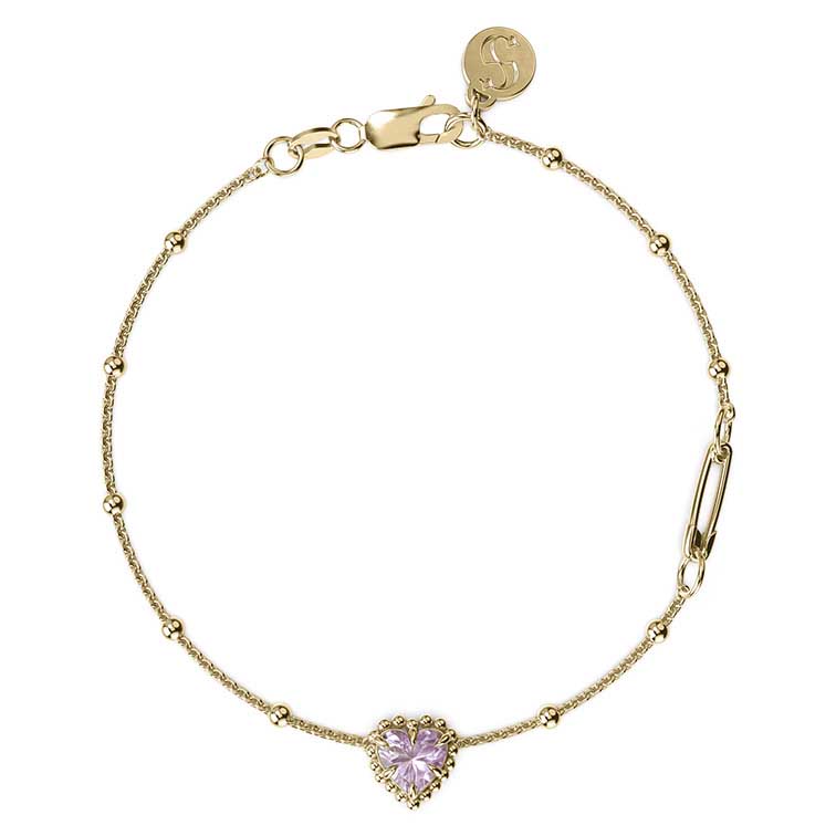 Stolen Girlfriends Club Dahlia's Heart Bracelet